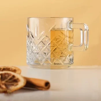 لیوان دسته دار پاشاباغچه مدل Timeless