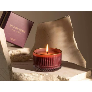 شمع معطر لاکچری انگلیش هوم مدل rose bouquet