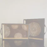 سینی دکوراتیو شیشه ای سینی دکوراتیو شیشه ای