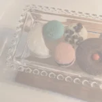 دیس پذیرایی بلوری طرح قلب