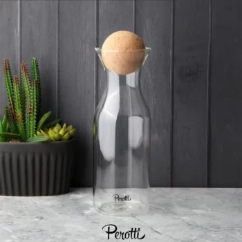 پارچ پروتی درب چوب پنبه